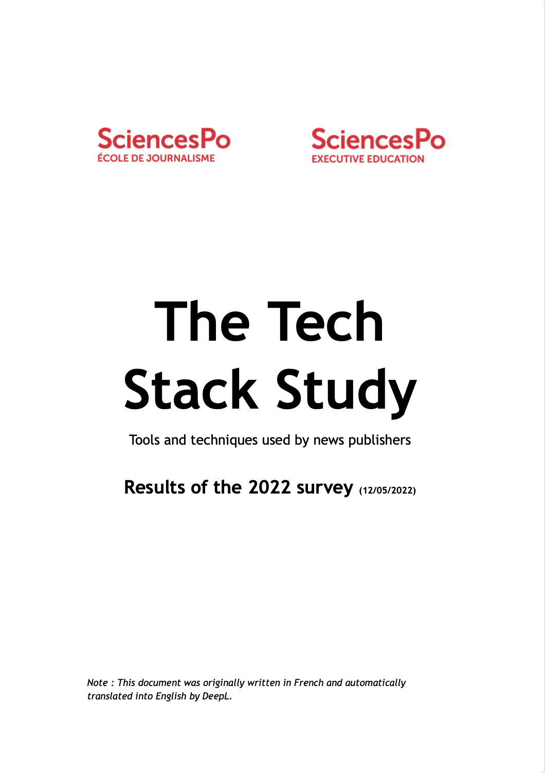 Tech Stack Study 2022